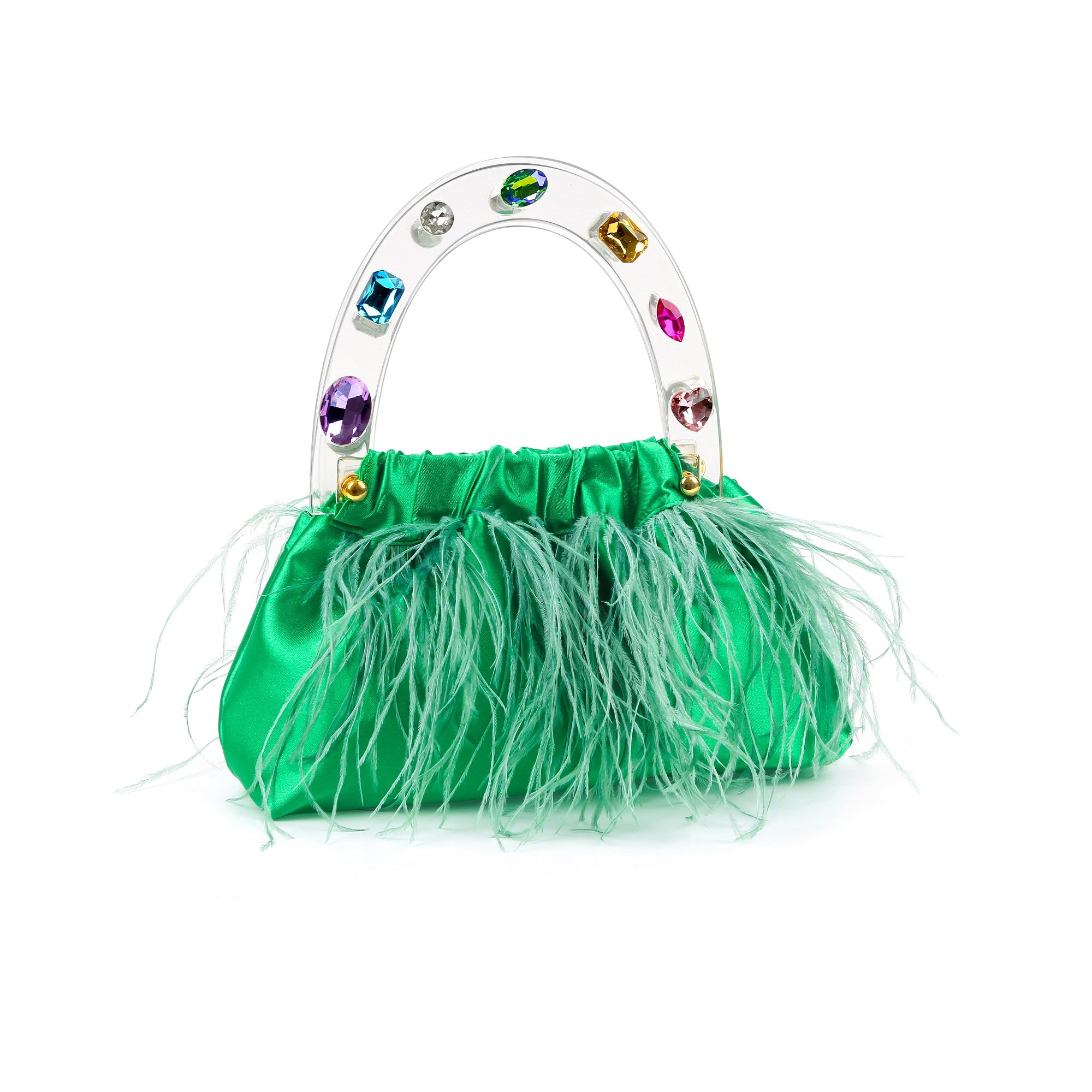 Ostrich Queen Bee Stripe 2 pcs Satchel - Tote > Fashion Handbags