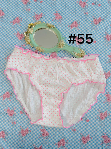XL Undies lace coquette panties Floral Sweet Cute Sweet Womenswear Underwear