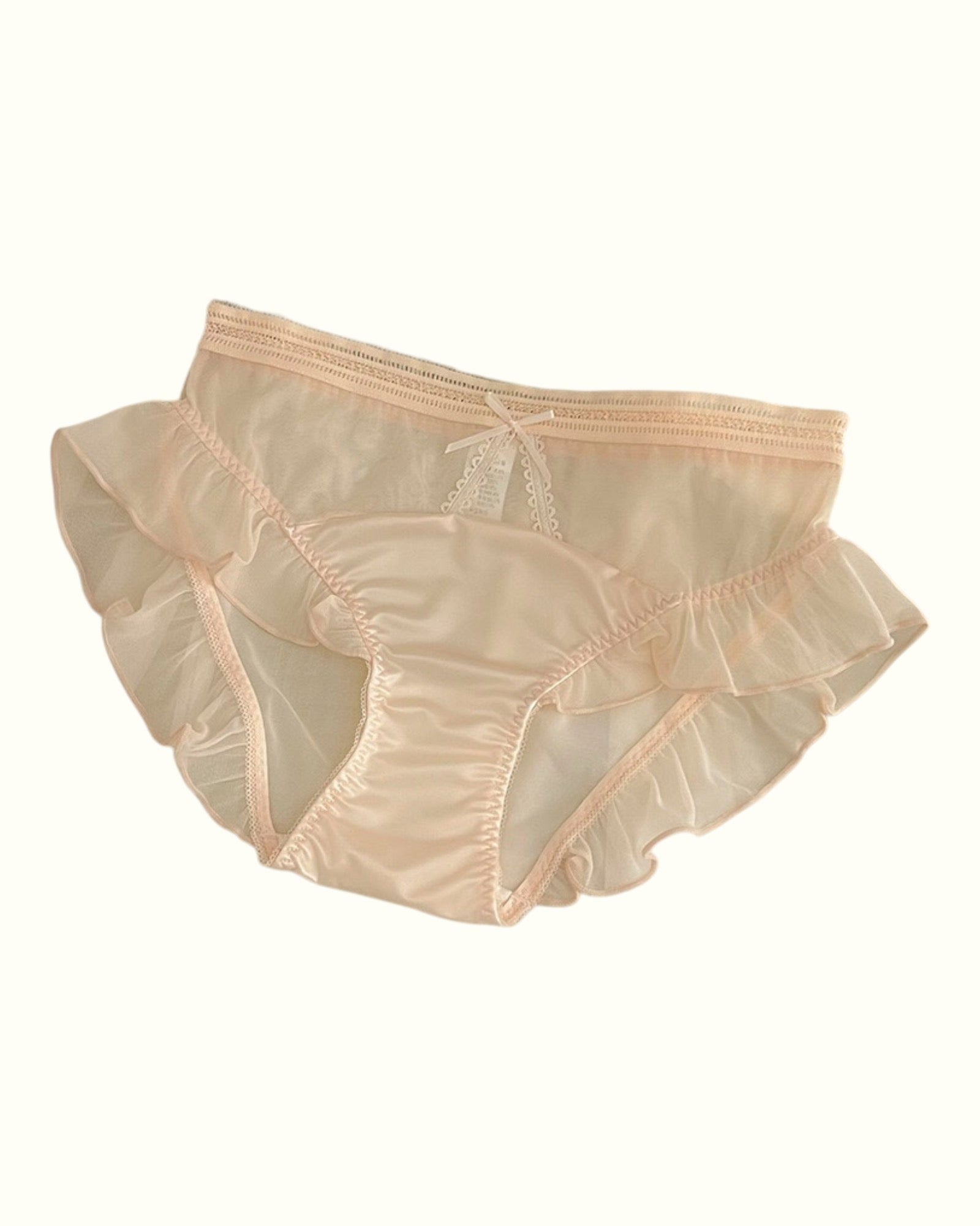 Mixed 5 Women's Lace Coquette Ruffle Panties in Various Designs