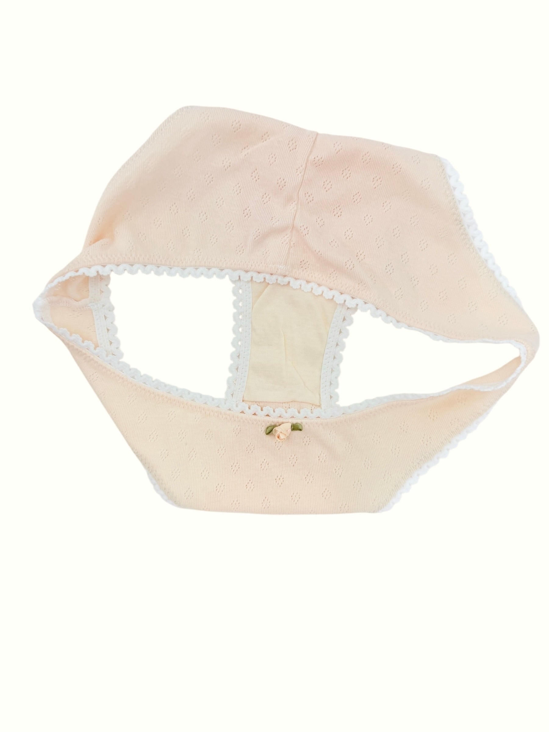 Cotton Made Vintage inspired pointelle cheeky undie panty