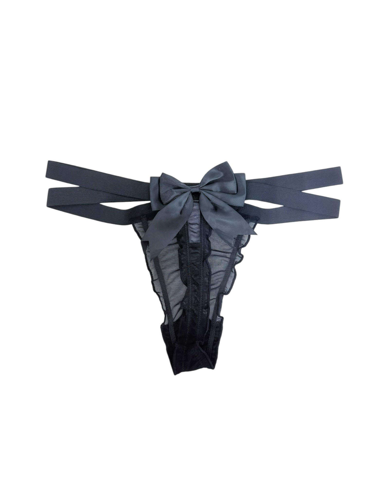 Coquette Bow-Accent Thong