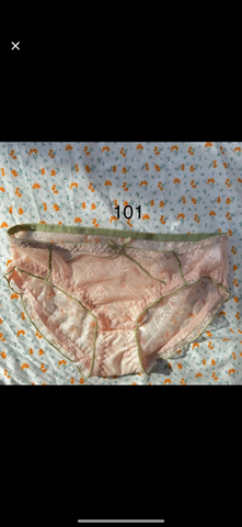 XL Undies lace coquette panties Floral Sweet Cute Sweet Womenswear Underwear