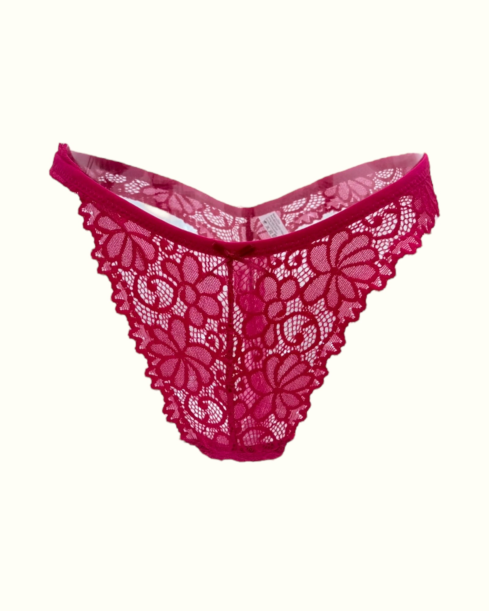 Floral Lace Coquette Brief