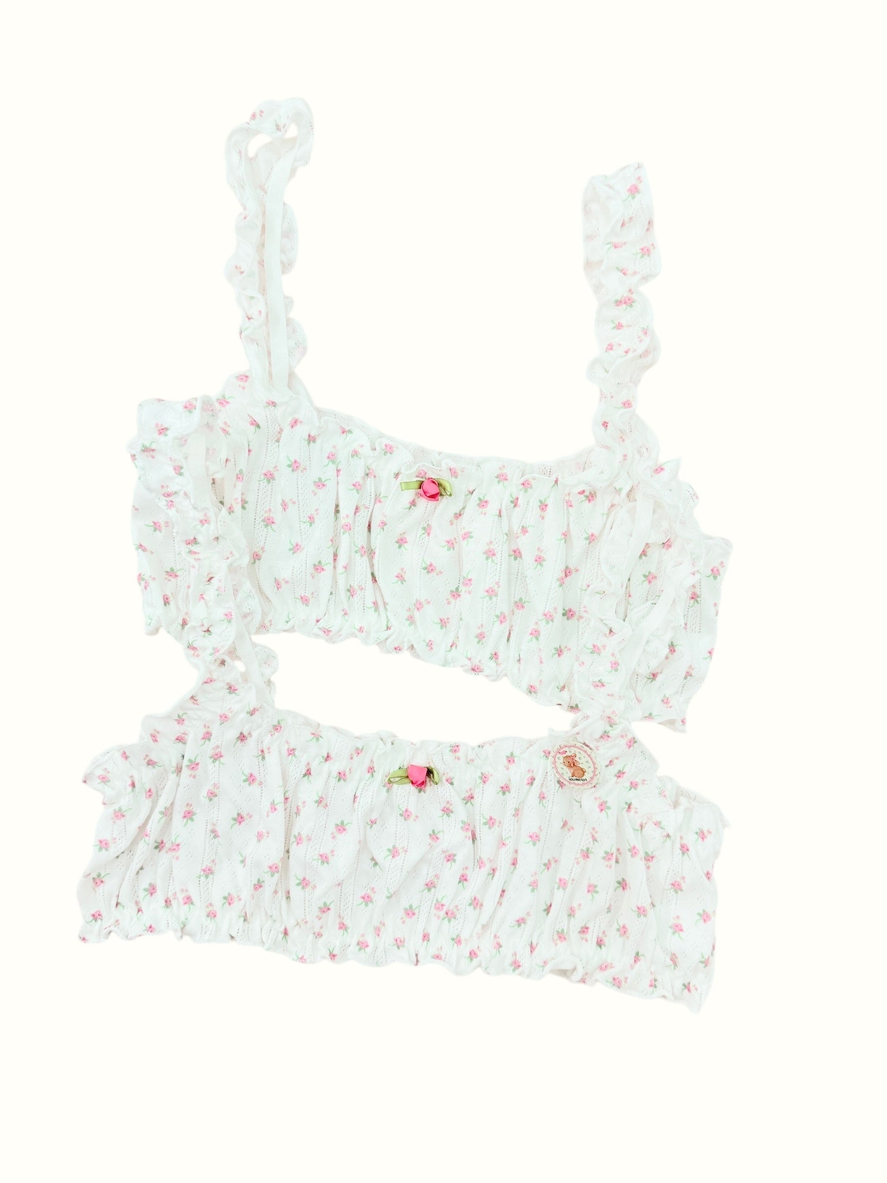 Romantic Floral Pointelle Bralette