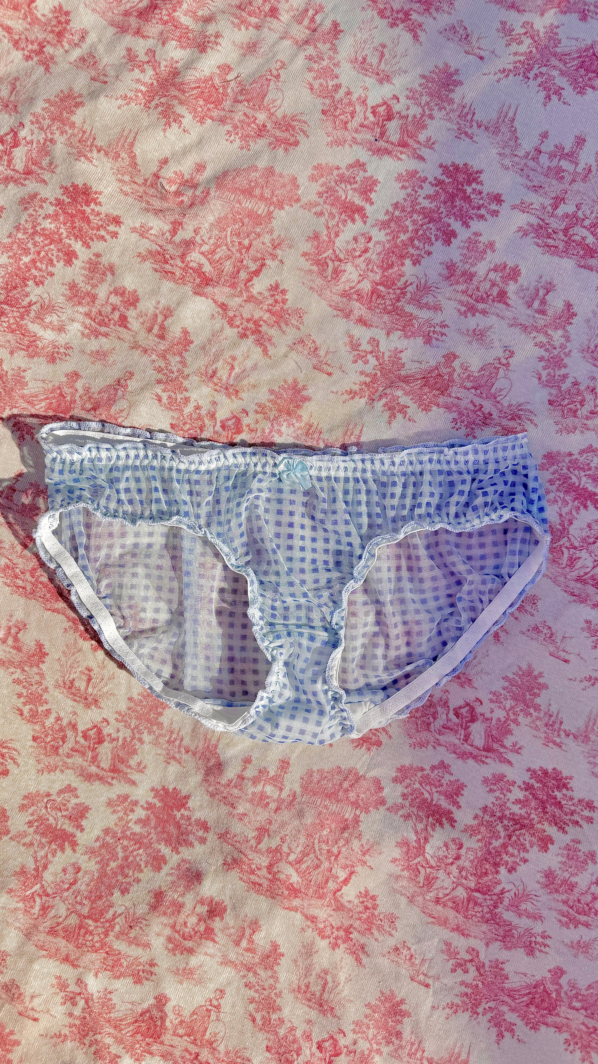 Small Size coquette ruffle lace panties