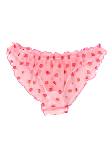 Strawberry Sheer Pink Coquette Panty