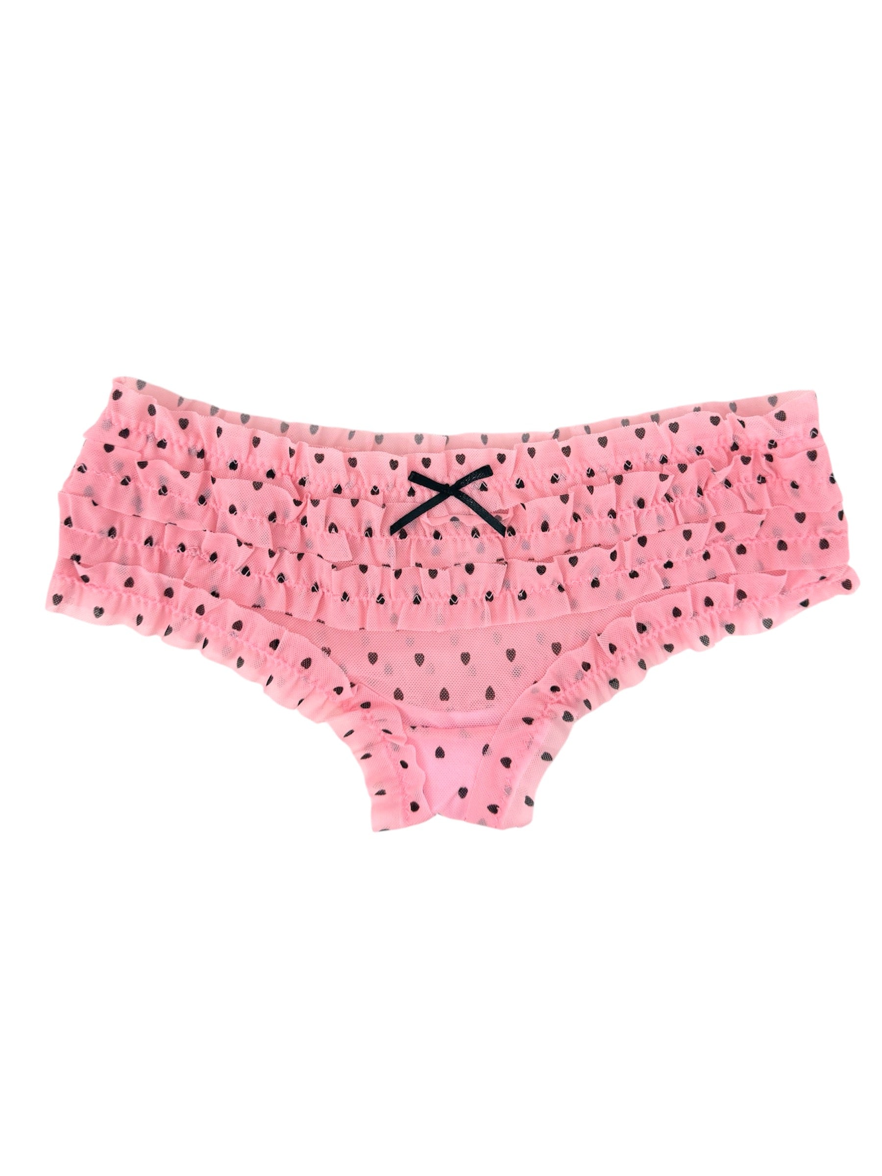 XS -2XL Size Conquete vintage flower Panty Polka Dot Floral Sexy Cotton Cotton Fabric Mesh Panties Womenswear fall underwear