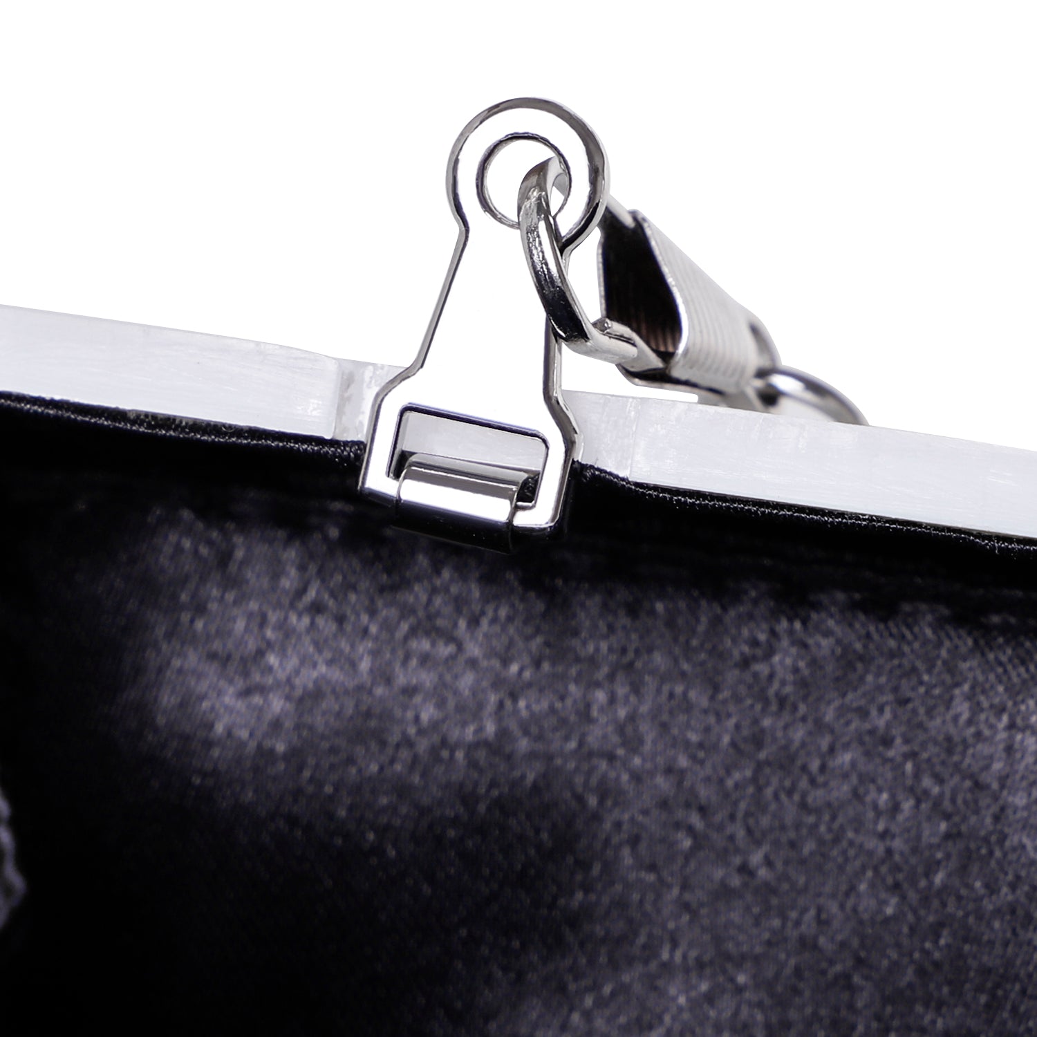 Glitter Ruched Evening Bag Shiny Top Ring Handbag Women's - Temu