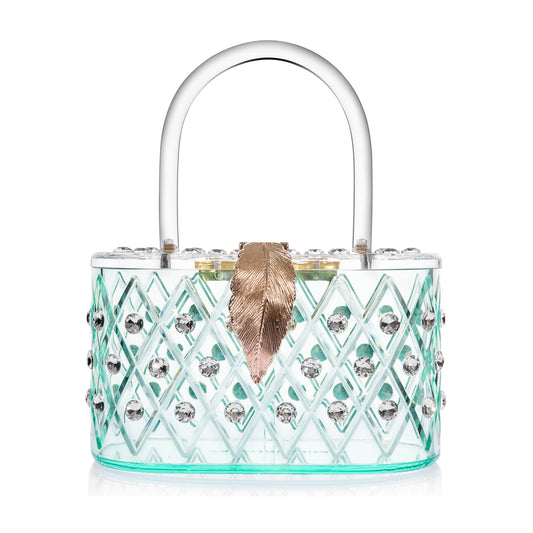 Glitter Luxury Acrylic Clutch Bag  Acrylic Box Clutch – MILANBLOCKS