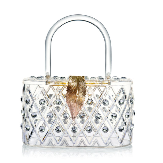 Acrylic Box Clutch Purse Luxury For Women Brand Transparent Clear Wedding  Party Girl Travel Handbag Lady Female Purse Bags - AliExpress
